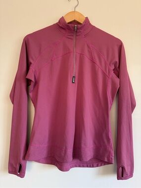 MEC Half-Zip Athletic Pullover in Magenta